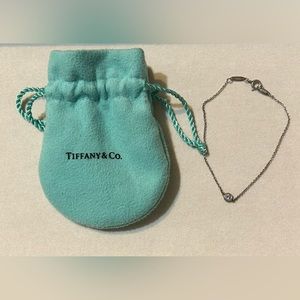 Aquamarine diamonds by the yard bracelet from Tiffany & Co.